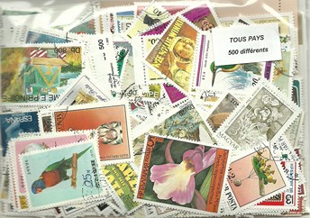 500 timbres du monde