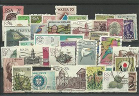 50 timbres d'Afrique du Sud