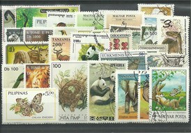 50 timbres thematique " animaux"