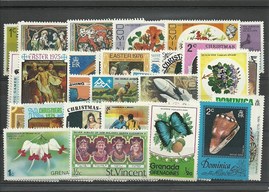 50 timbres des Antilles