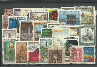 50 timbres d'Autriche
