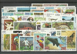 50 timbres du benin
