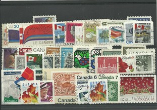 50 timbres du Canada