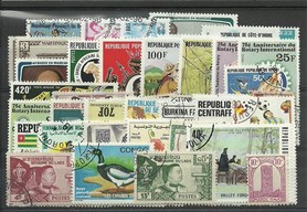50 timbres de la Communauté Francaise