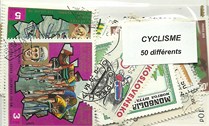 50 timbres thematique " Cyclisme"