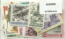 50 timbres thematique " Guerres"