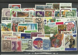 50 timbres de Nouvelle Zelande