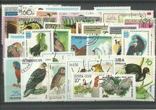 50 timbres thematique " oiseaux"