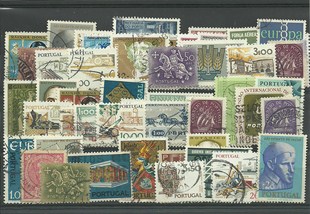 50 timbres du Portugal