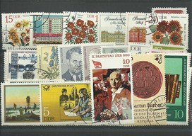 50 timbres d'Allemagne de l'Est