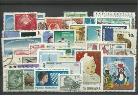 50 timbres de Roumanie