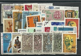 50 timbres thematique " Sulptures"