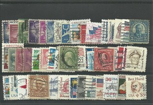 50 timbres des USA