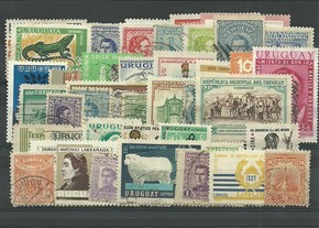 50 timbres d'Uruguay