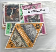 50 timbres du Venezuela