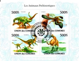 blocs thematique " animaux prehistoriques 28 "