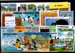 50 timbres thematique " Disney " NEUFS (1140426)