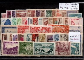 50 timbres des colonies Francaises avant independances neufs (1250423)
