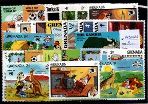 25 timbres thematique " Disney " (1490126)