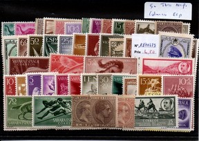 50 timbres des colonies d'Espagne Neufs (1870223)