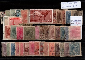 50 timbres des colonies d'Espagne (1870423)
