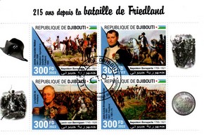 bloc timbres thematique " Napoleon 46