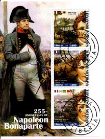 bloc timbres thematique " Napoleon 50