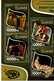 bloc timbres thematique " Napoleon 7