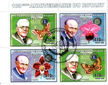 bloc thematique " papillons 43