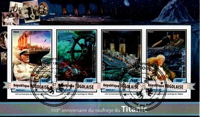 bloc timbres thematique " Titanic 19 "